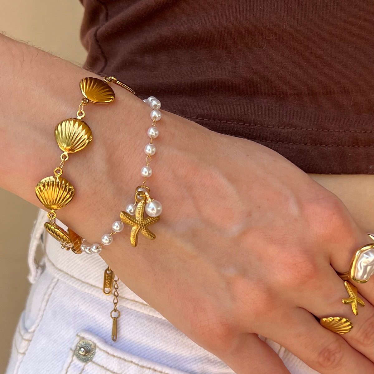 Pulsera Clam