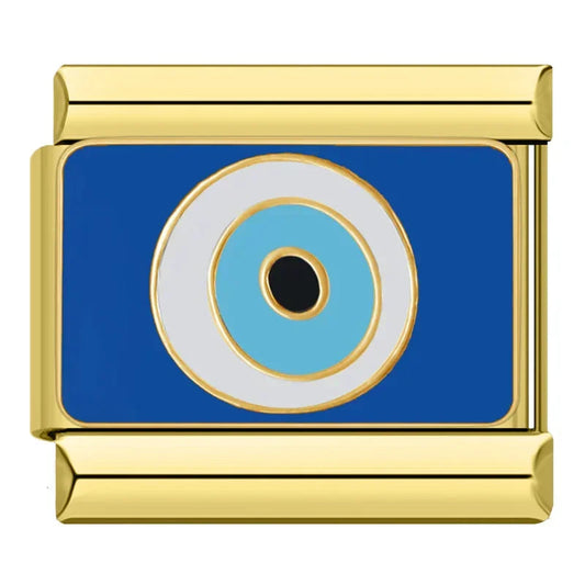 Charm Ojo turco dorado