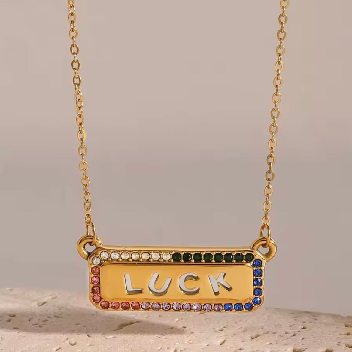Collar Lucky girl