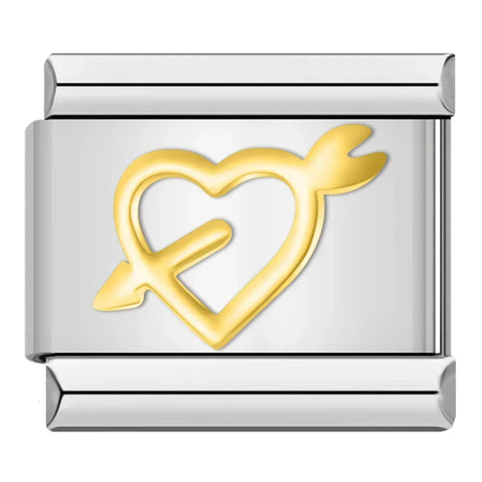 Charm Corazón Flechado