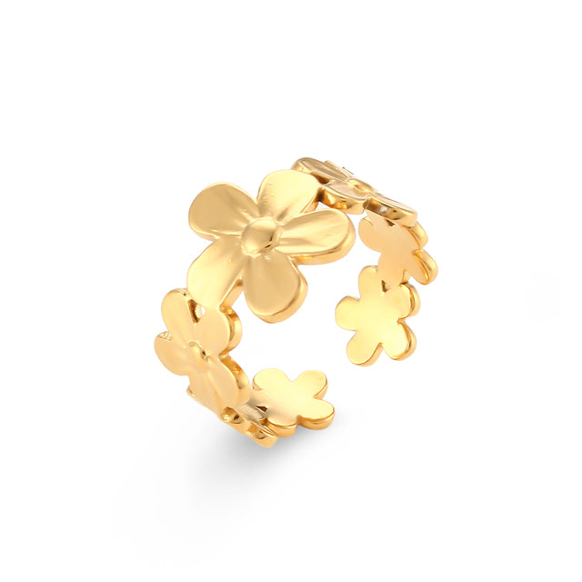 Anillo flores