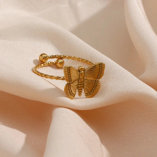 Anillo mariposa