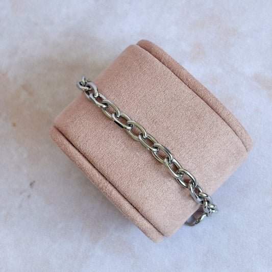 Pulsera Luciana Plateada