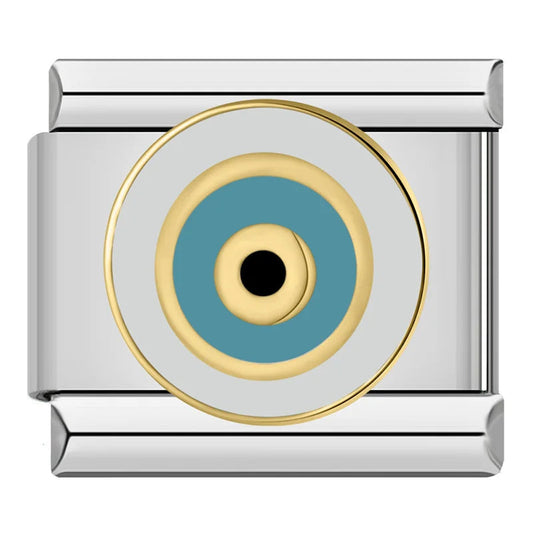 Charm Ojo turco blanco