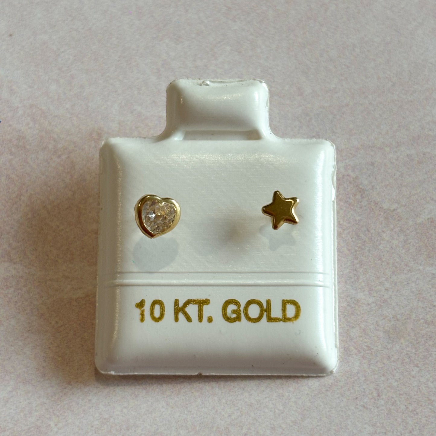 Piercing oro Corazón Estrella