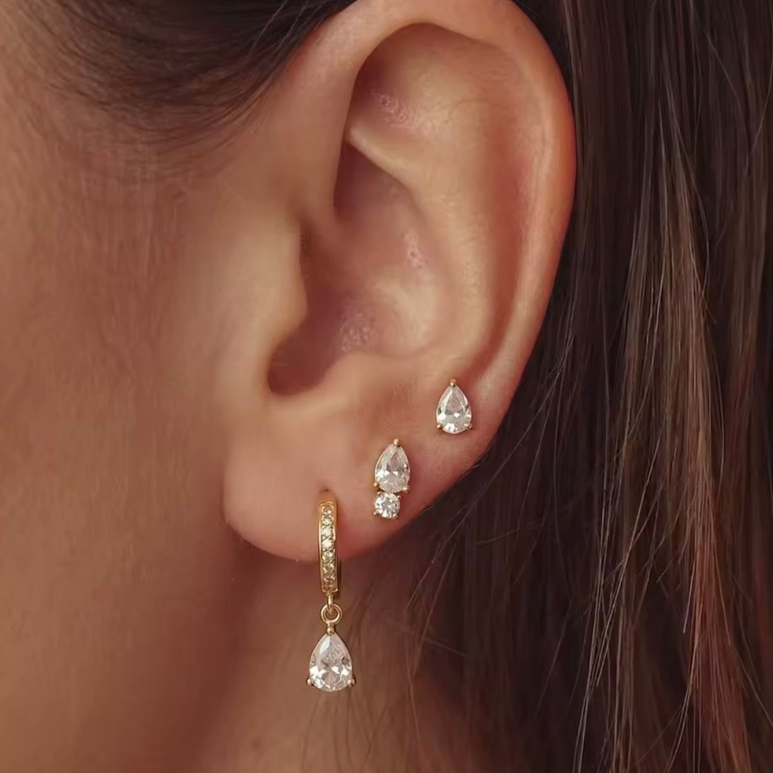 Aretes Pear