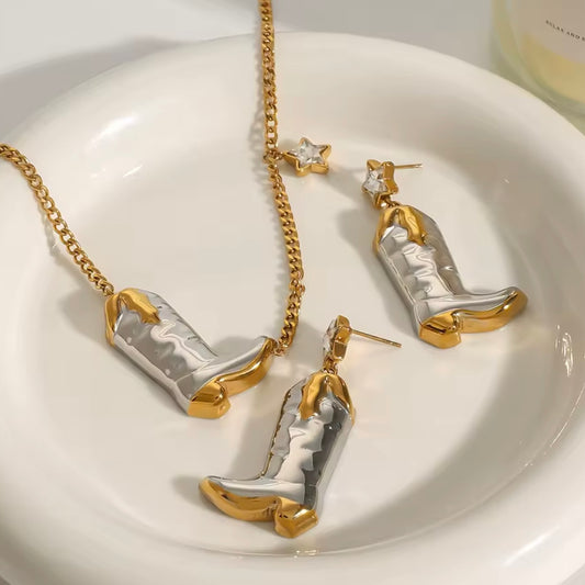 Aretes Cowgirl Star