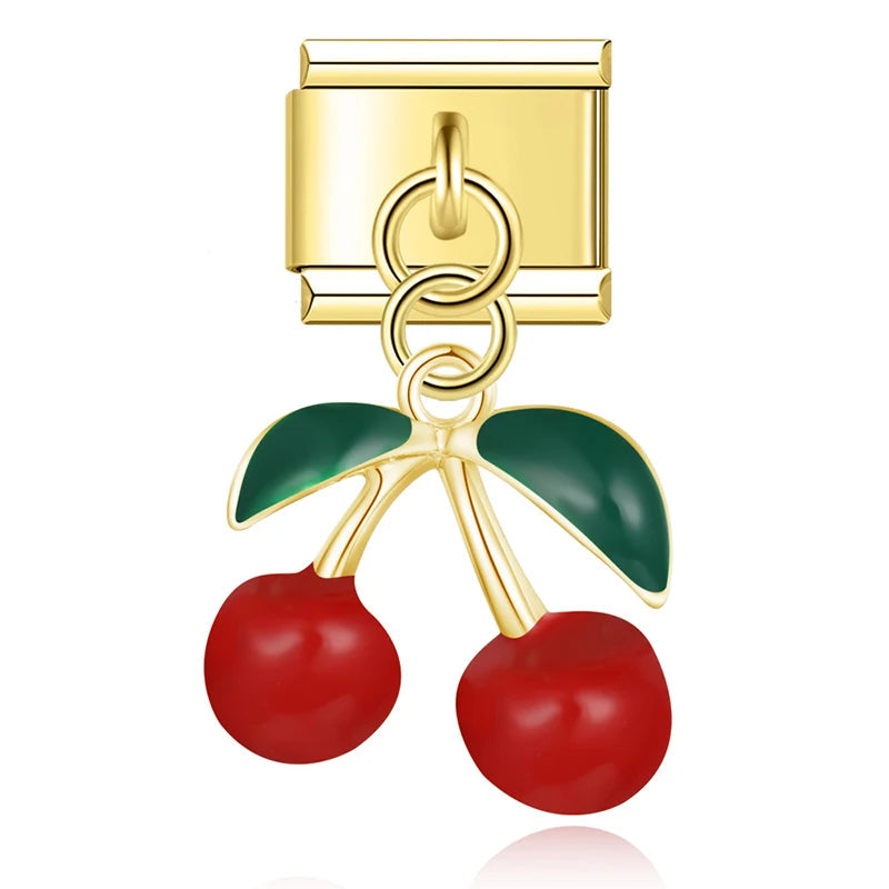 Charm Cereza Colgante