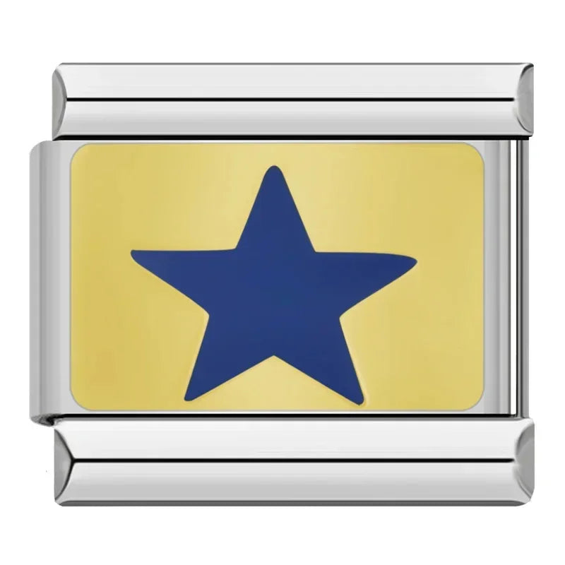 Charm Estrella azul
